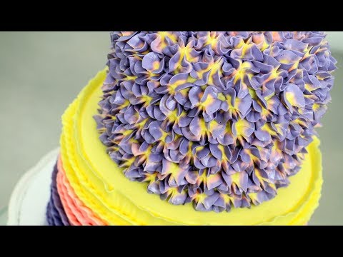 BUTTERCREAM HYDRANGEA CAKE | How To Make by Cakes StepbyStep - UCjA7GKp_yxbtw896DCpLHmQ