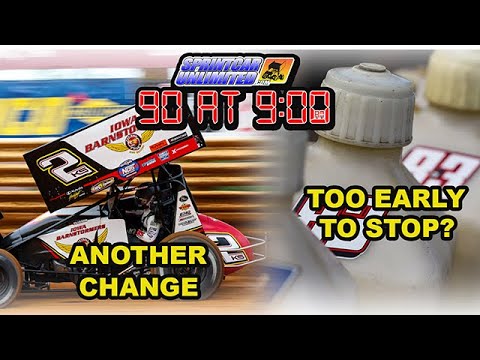 SprintCarUnlimited 90 at 9 for Tuesday, May 27th: Another seat change and fuel stop talk - dirt track racing video image