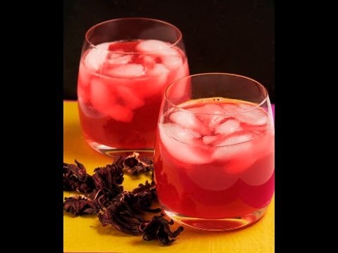 Agua de jamaica con jengibre y limón - UCvg_5WAbGznrT5qMZjaXFGA