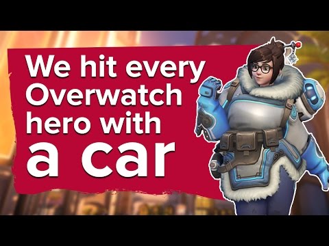 We hit every Overwatch hero with a car on new map Oasis - UCciKycgzURdymx-GRSY2_dA
