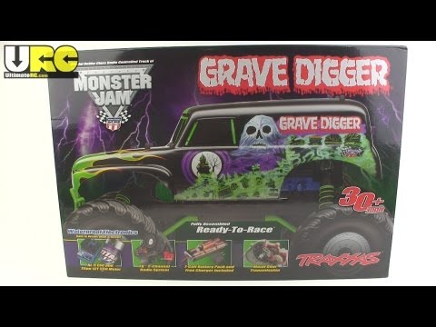 Traxxas 1/10th scale Monster Jam Grave Digger unboxed - UCyhFTY6DlgJHCQCRFtHQIdw