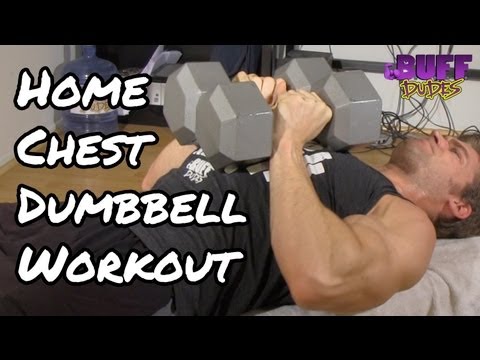 Home Chest Workout Routine - Best Dumbbell Exercises