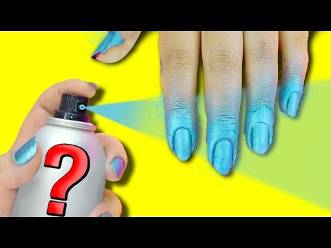 NAIL HACK: DIY SPRAY ON NAIL POLISH? $5 DUPE! - UC6gqv2Naj9JiowZgHfPstmg