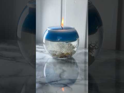 We're making a water candle today 🕯️ #diy #craftinginstructions #crafting #candle #candlemaking #...
