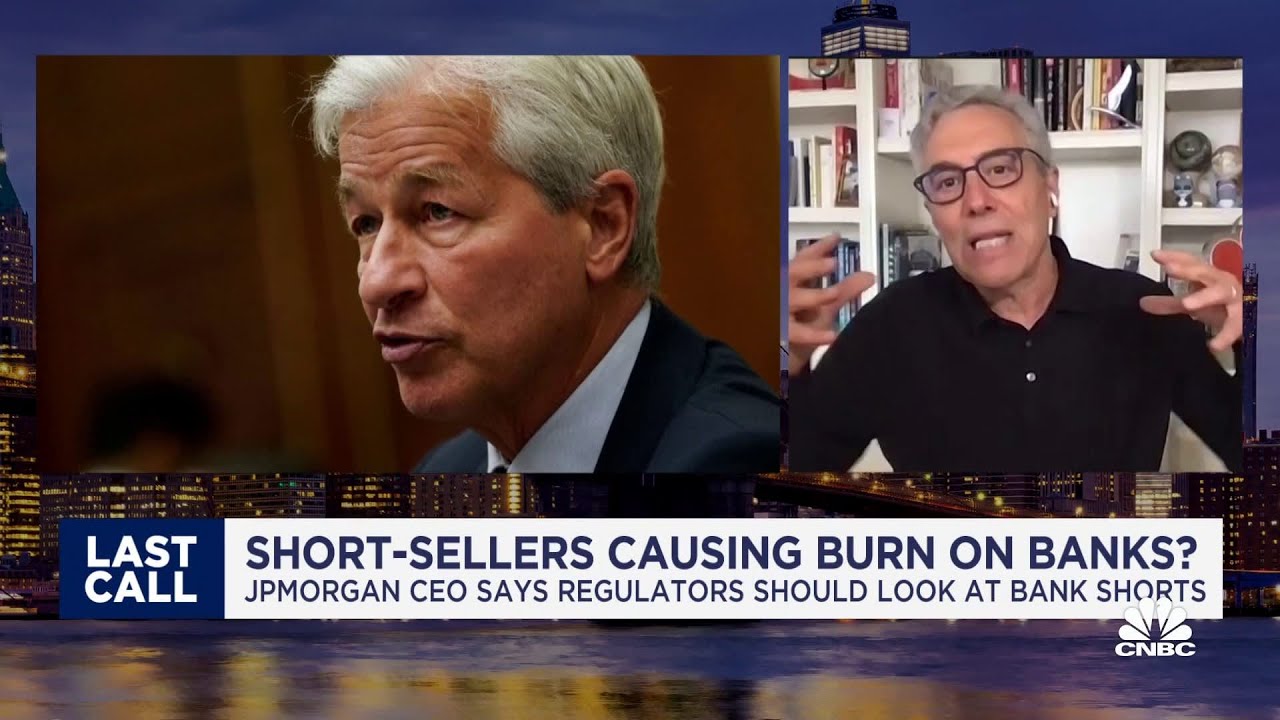 Jamie Dimon says short-sellers on social media are to blame for banking crisis