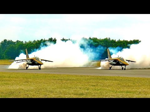 2X GIGANTIC XXXL SCALE 1:2,58 MODEL TWIN TURBINE ALPHAJET FLIGHT DEMONSTRATION - UCH6AYUbtonG7OTskda1_slQ