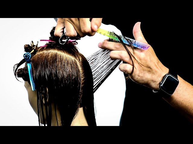 How To Cut Thick Hair At Home For Girl