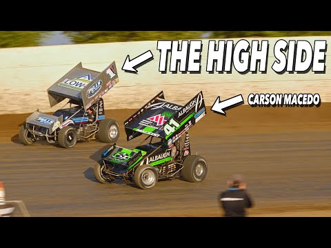 &quot;THIS TRACK IS NEAT&quot; - Ripping The HighSide At Grays Harbor Raceway! (World Of Outlaws) - dirt track racing video image