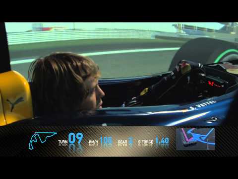 F1 Track Simulator - Sebastian Vettel at Yas Marina Circuit - UCblfuW_4rakIf2h6aqANefA