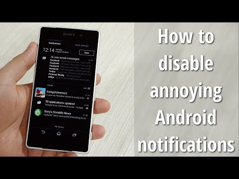 How to disable annoying Android notifications - UCwPRdjbrlqTjWOl7ig9JLHg