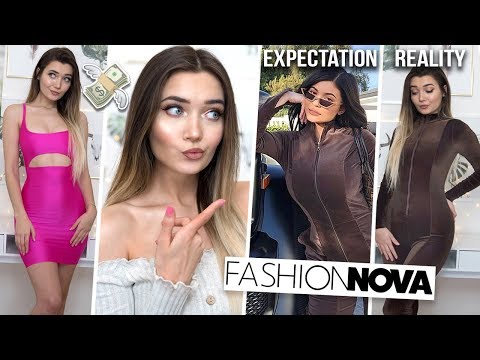 TRYING ON KYLIE JENNER'S OUTFITS FROM FASHION NOVA... WAS IT WORTH IT!? AD - UCBKFH7bU2ebvO68FtuGjyyw