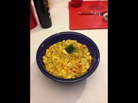 Macaroni and Corn in Coconut Curry in Gujrati - UCoq4cyttGVBzqB5oDtSQsBA