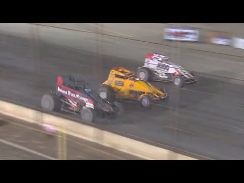 𝑯𝑰𝑮𝑯𝑳𝑰𝑮𝑯𝑻𝑺: Avanti Windows &amp; Doors USAC CRA Sprint Cars | Kern County Raceway | August 31, 2024 - dirt track racing video image