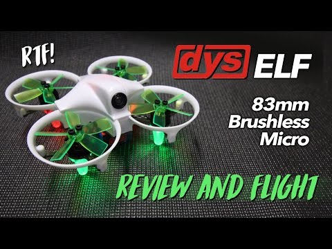 DYS ELF 83mm Brushless Micro - REVIEW & FLIGHT TEST - UCwojJxGQ0SNeVV09mKlnonA