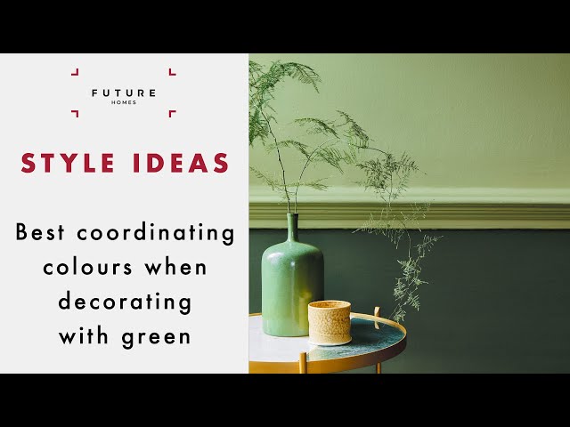 What Colors Go With Dark Green Walls