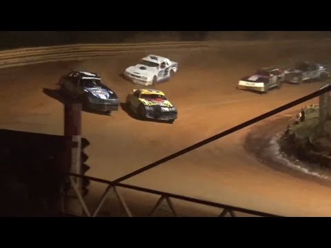 Stock V8 at Toccoa Raceway July 26th 2022 - dirt track racing video image