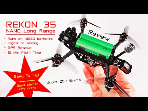 REKON 35 NANO Long Range FPV Drone - The Review - UCm0rmRuPifODAiW8zSLXs2A