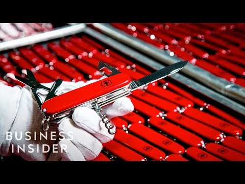 How Swiss Army Knives Are Made | The Making Of - UCcyq283he07B7_KUX07mmtA