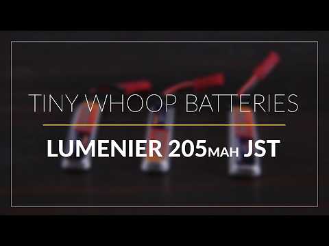 Lumenier 205Mah 25C JST Battery // Tiny Whoop Battery // GetFPV.com - UCEJ2RSz-buW41OrH4MhmXMQ