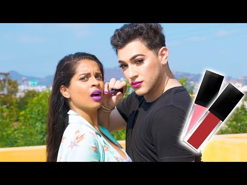 Lipstick That Changes the Way You Talk! (ft. Manny Mua) - UCfm4y4rHF5HGrSr-qbvOwOg