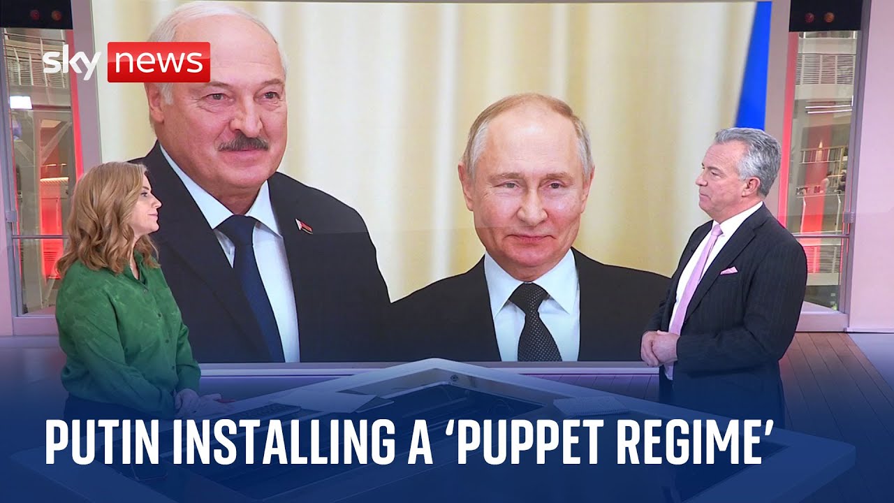 Ukraine War: Putin installing a ‘puppet regime’ in Belarus