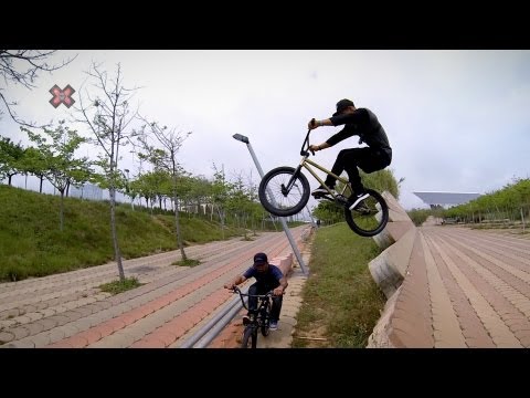 GoPro: Riding Street with Chad Kerley and Mike Escamilla - 2013 Summer X Games Barcelona - UCqhnX4jA0A5paNd1v-zEysw