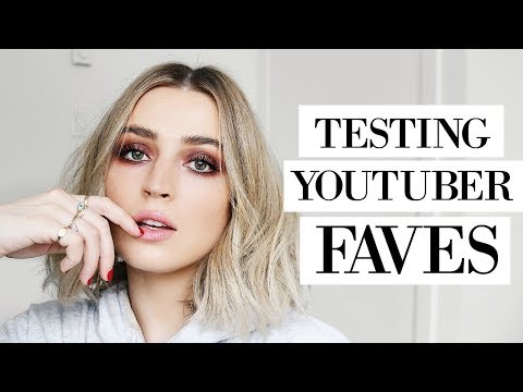 TESTING YOUTUBERS' FAVE MAKEUP PRODUCTS | allanaramaa - UCewjCoiB__Fikintrj0uLfg