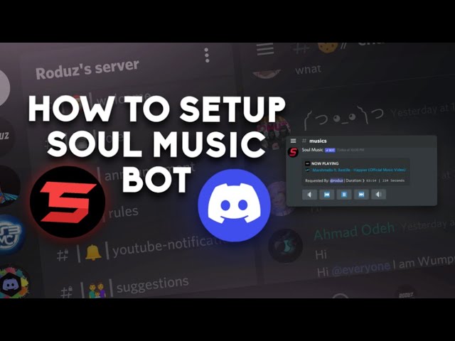 How to Use the Soul Music Discord Bot Commands