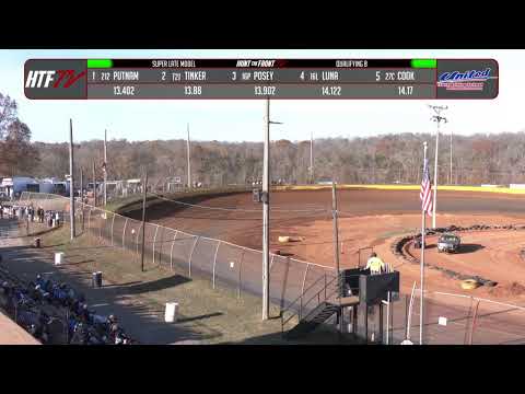 huntthefront.tv | LIVE LOOK-IN | Duck River Raceway Park | Lewisburg, TN | November 23rd 2024 - dirt track racing video image