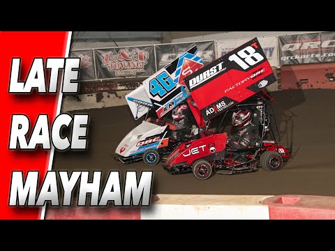 Was This A Controversial Slide Job For The Win? - dirt track racing video image