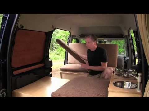 Woodworker mods Ford Transit into camper van - UCkhTsO516zCnrxRa6iy9j-w
