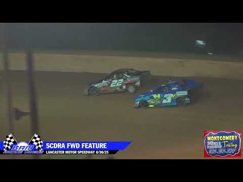 SCDRA FWD Feature - Lancaster Motor Speedway 8/30/25 - dirt track racing video image