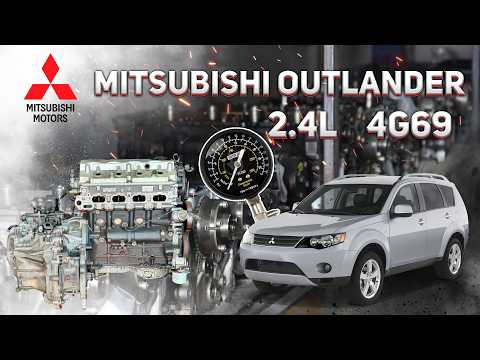 Двигун без навісного обладнання 2.4 Mitsubishi Outlander (CU) 2003-2008 4G69 (1131)