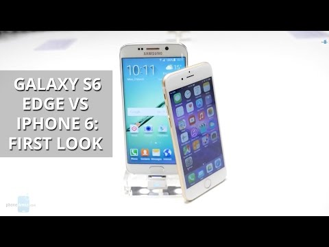 Samsung Galaxy S6 edge vs Apple iPhone 6: first look - UCwPRdjbrlqTjWOl7ig9JLHg