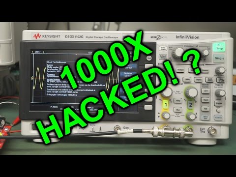 EEVblog #978 - Keysight 1000X Oscilloscope Hacked! - UC2DjFE7Xf11URZqWBigcVOQ