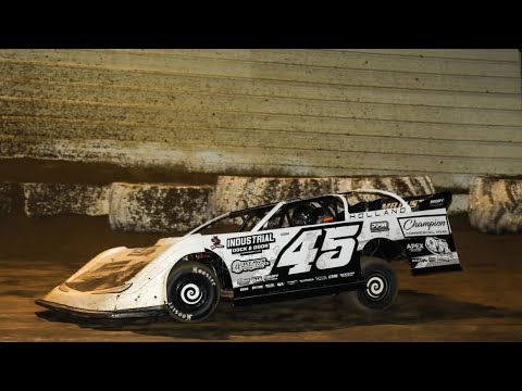 Major Updates On The Crate Late Model, Performing Well At All Tech Until Collision With Tractor Tire - dirt track racing video image