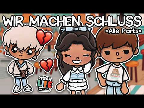 💔 DIE AFFÄRE 💔 LUCA & LINA MACHEN SCHLUSS 💔 DER FILM 🎥 *alle Parts Deutsch Toca Boca +Hunde Storie 🐶