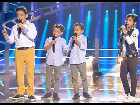 Carlos vs. Antonio y Paco vs. Kely: "Toda Una Vida" – Las Batallas - La Voz Kids 2017 - UC_Tg06amsadmNNUqeWUVgYg