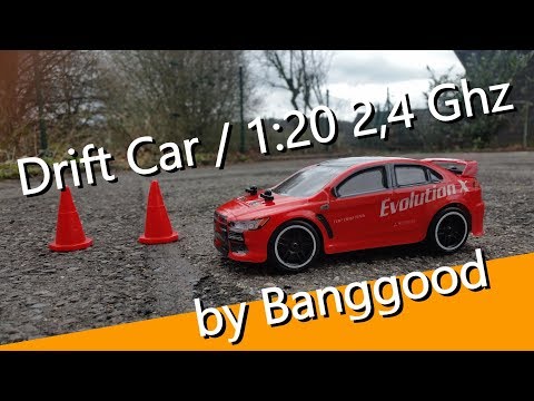 Driftcar 1:20 2,4 Ghz by Banggood 1/20 2.4G 4WD Drift RC - Lancer EVO X - UCNWVhopT5VjgRdDspxW2IYQ