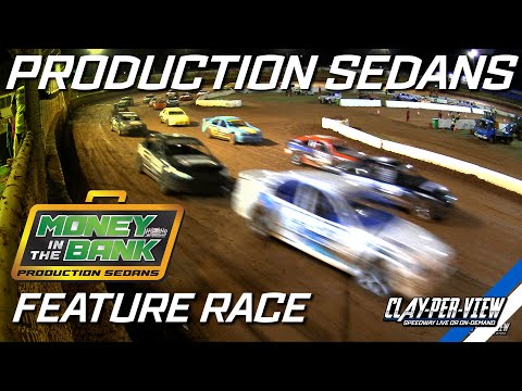 Production Sedans | Money in the Bank - Toowoomba - 18th Jan 2025 | Clay-Per-View - dirt track racing video image