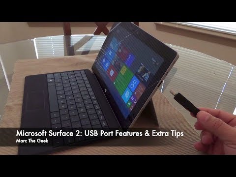 Microsoft Surface 2: USB Port Features & Extra Tips - UCbFOdwZujd9QCqNwiGrc8nQ