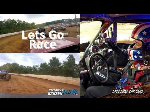 High Roller Monster Truck in-truck footage 5-31-25 - dirt track racing video image