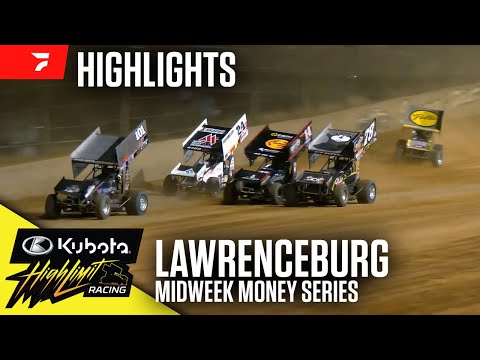 Battle at the 'Burg  | Kubota High Limit Racing at Lawrenceburg Speedway 9/17/25 | Highlights - dirt track racing video image
