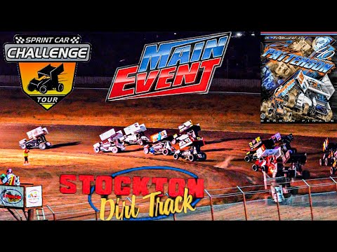 SCCT Season Finale A Main 40th Gary Patterson Tribute Stockton Dirt Track  Nov 4th, 2023 - dirt track racing video image