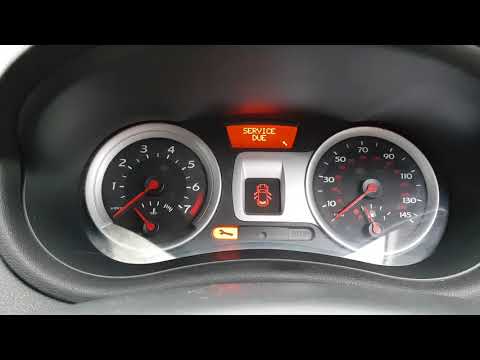 renault clio 3 service reset