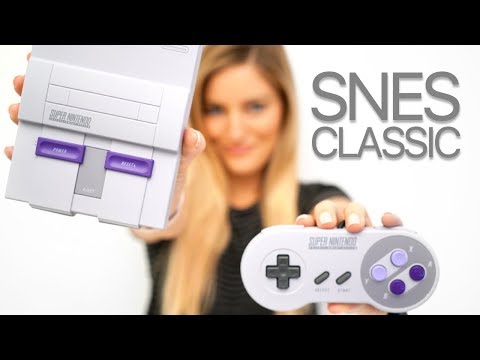 SNES Classic Unboxing and Gameplay!! - UCey_c7U86mJGz1VJWH5CYPA