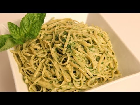 Linguine with Pesto Recipe - Laura Vitale - Laura in the Kitchen Episode 346 - UCNbngWUqL2eqRw12yAwcICg