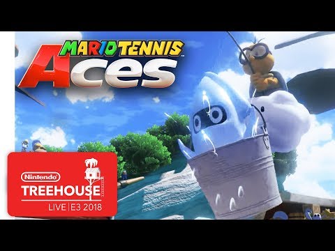 Mario Tennis Aces Gameplay Pt. 3 - Nintendo Treehouse: Live | E3 2018 - UCGIY_O-8vW4rfX98KlMkvRg