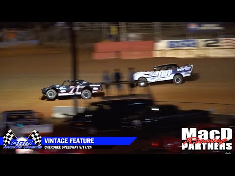 Southern Vintage Series Feature - Cherokee Speedway 8/17/24 - dirt track racing video image