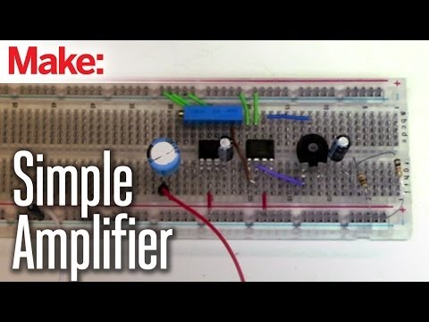 Projects with Ryan Slaugh: Simple Amplifier - UChtY6O8Ahw2cz05PS2GhUbg